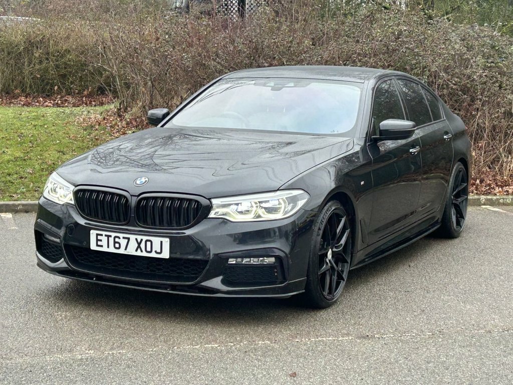 BMW 5 Series 3L M Sport ET67XOJ Black #4