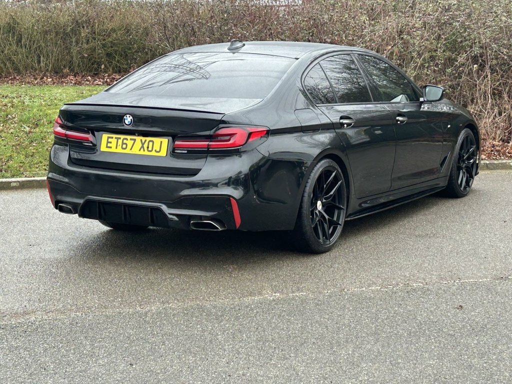 BMW 5 Series 3L M Sport ET67XOJ Black #6