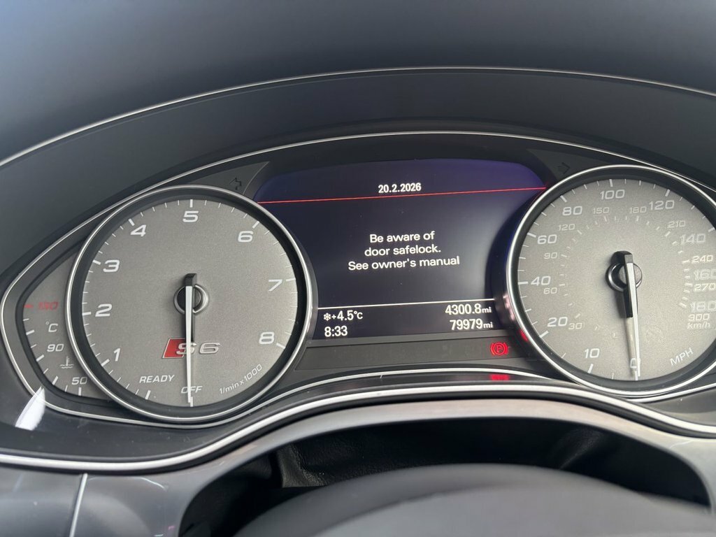 Audi S6 Saloon 4.0 Tfsi V8 Black Edition S Tronic Quattro Euro 6 Grey #12