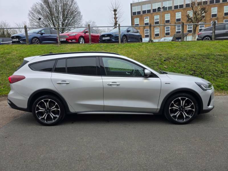 Ford Focus 1.0 Ecoboost Hybrid Mhev 155 Active Vign FL72UBD Silver #3