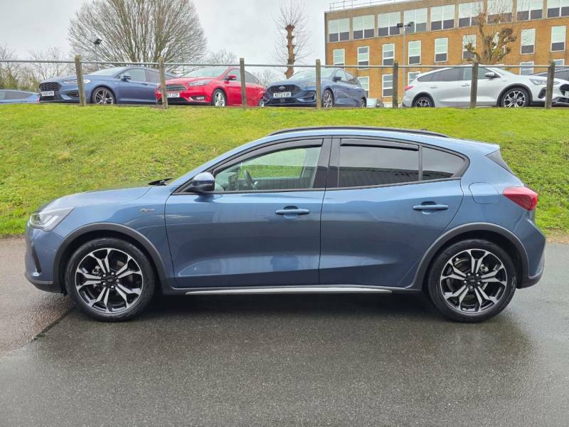 Ford Focus 1.0 Ecoboost Hybrid Mhev 155 Active X - 2 FV74GYN Blue #2