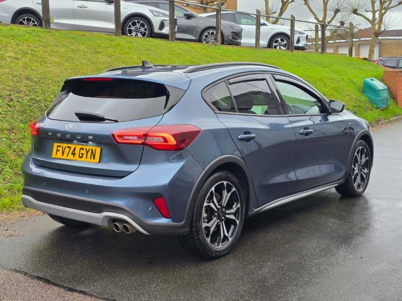 Ford Focus 1.0 Ecoboost Hybrid Mhev 155 Active X - 2 FV74GYN Blue #4