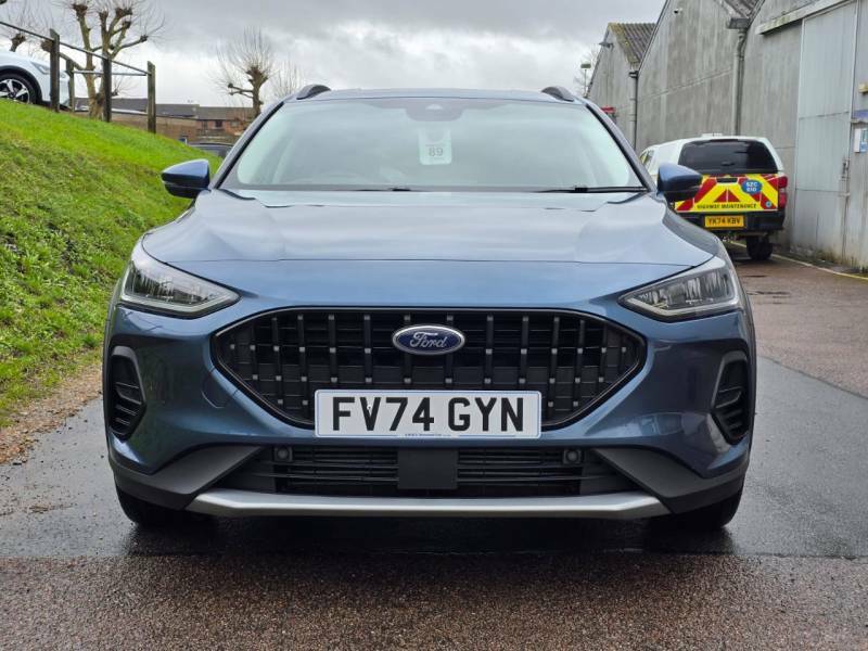 Ford Focus 1.0 Ecoboost Hybrid Mhev 155 Active X - 2 FV74GYN Blue #5