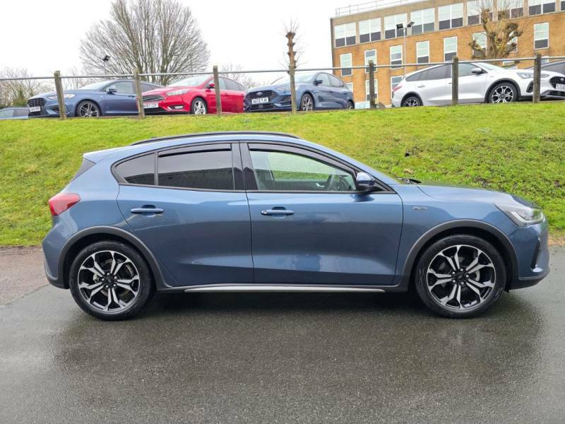 Ford Focus 1.0 Ecoboost Hybrid Mhev 155 Active X - 2 FV74GYN Blue #3