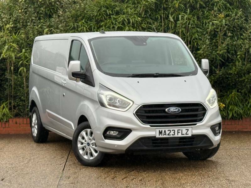 Ford Transit Custom 2.0 Ecoblue 130Ps Low Roof Limited Van - 2023 23 Silver