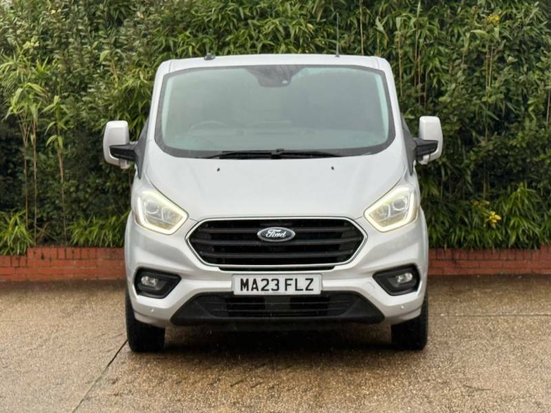 Ford Transit Custom 2.0 Ecoblue 130Ps Low Roof Limited Van - 2023 23 MA23FLZ Silver #2