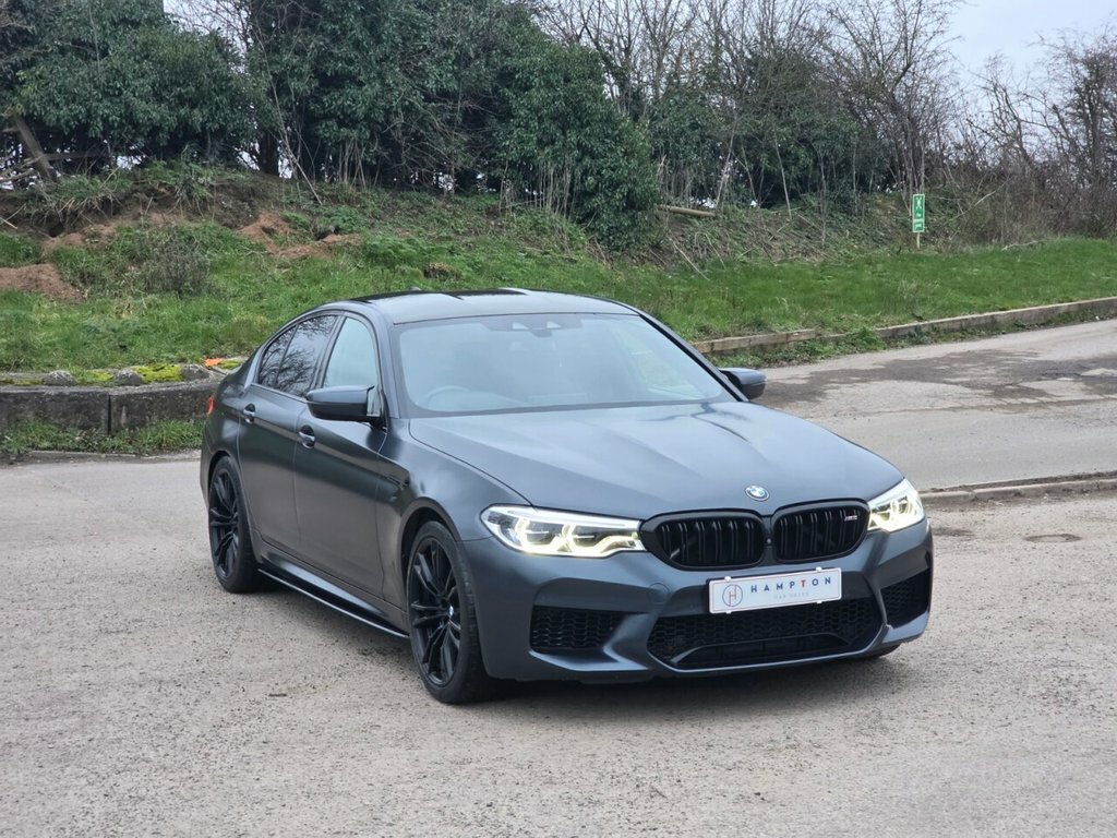 BMW M5 Saloon TD13NNY Grey #2
