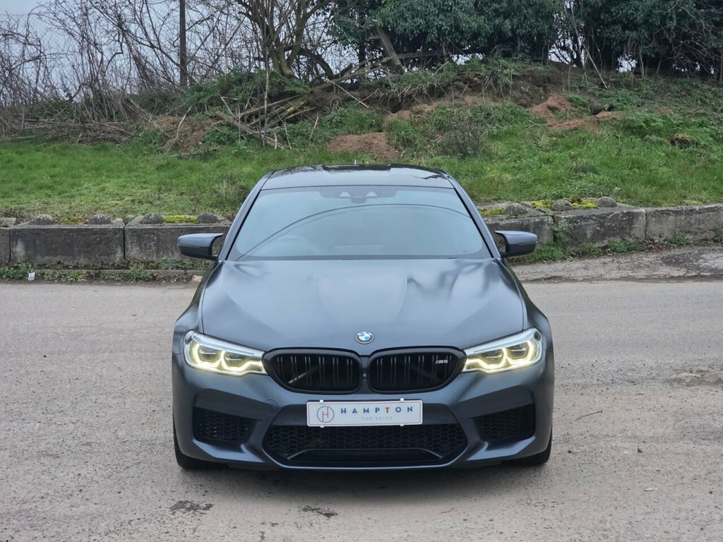 BMW M5 Saloon TD13NNY Grey #4