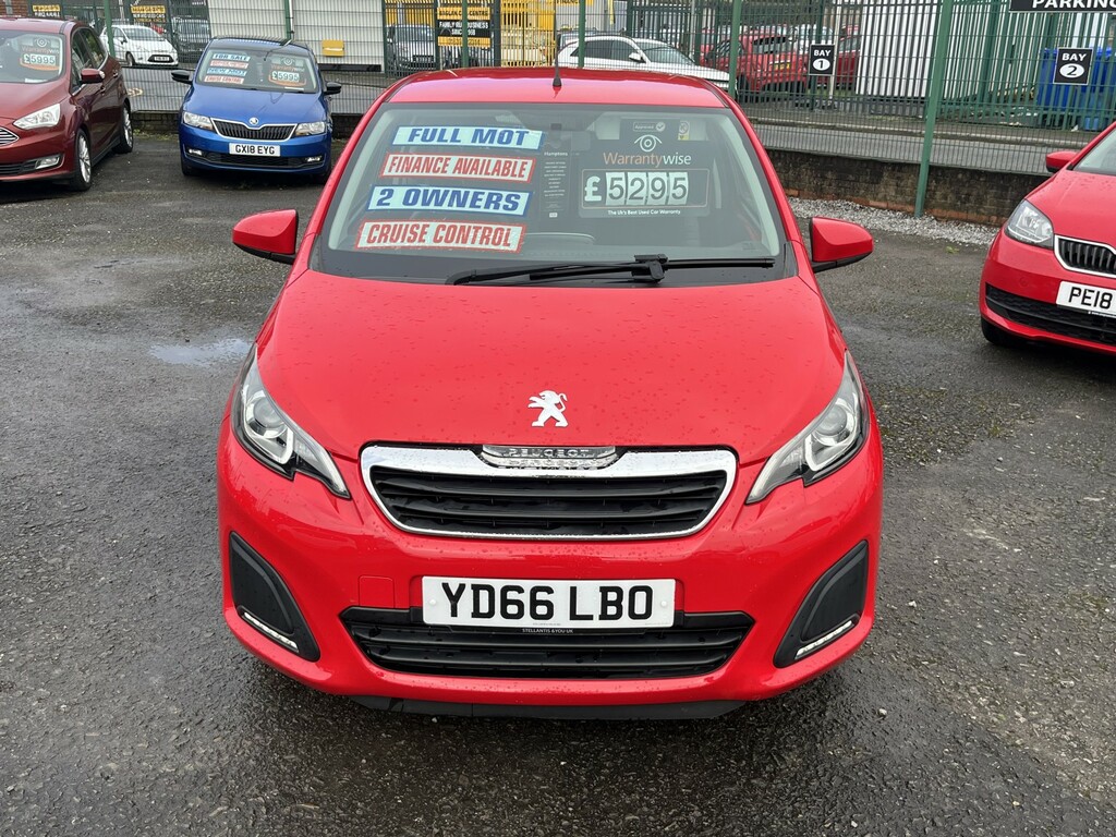 Peugeot 108 1.0 Active YD66LBO Red #2