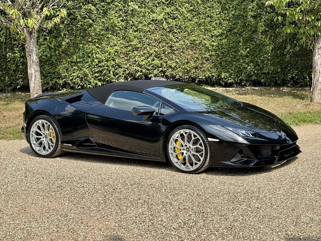 Lamborghini Huracan 5.2 V10 Lp 640-4 Evo Spyder Ldf 4Wd Eur Black #3
