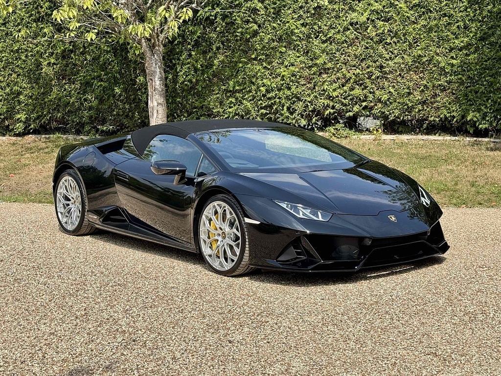 Lamborghini Huracan 5.2 V10 Lp 640-4 Evo Spyder Ldf 4Wd Eur Black #4