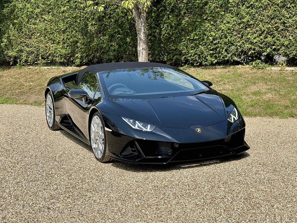 Lamborghini Huracan 5.2 V10 Lp 640-4 Evo Spyder Ldf 4Wd Eur Black #5