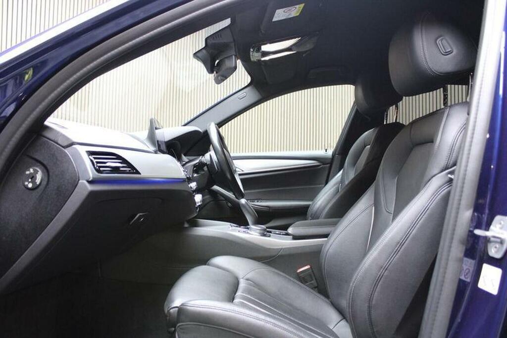 BMW 5 Series Estate 2.0 520D M Sport Touring Euro 6 Ss RV68WVU Blue #6