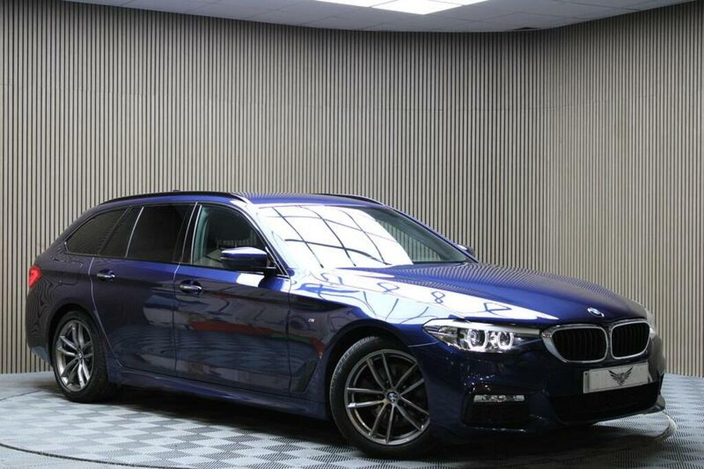 BMW 5 Series Estate 2.0 520D M Sport Touring Euro 6 Ss Blue