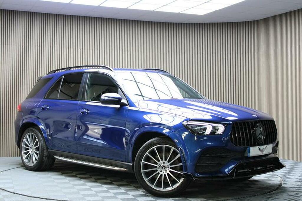 Mercedes-Benz GLE Class Suv 2.0 Gle300d Amg Line Premium G-tronic 4Matic Blue