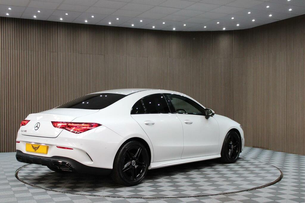 Mercedes-Benz CLA Class Saloon 1.3 Cla180 Amg Line Coupe 7G-dct Euro 6 S LL70KWS White #5