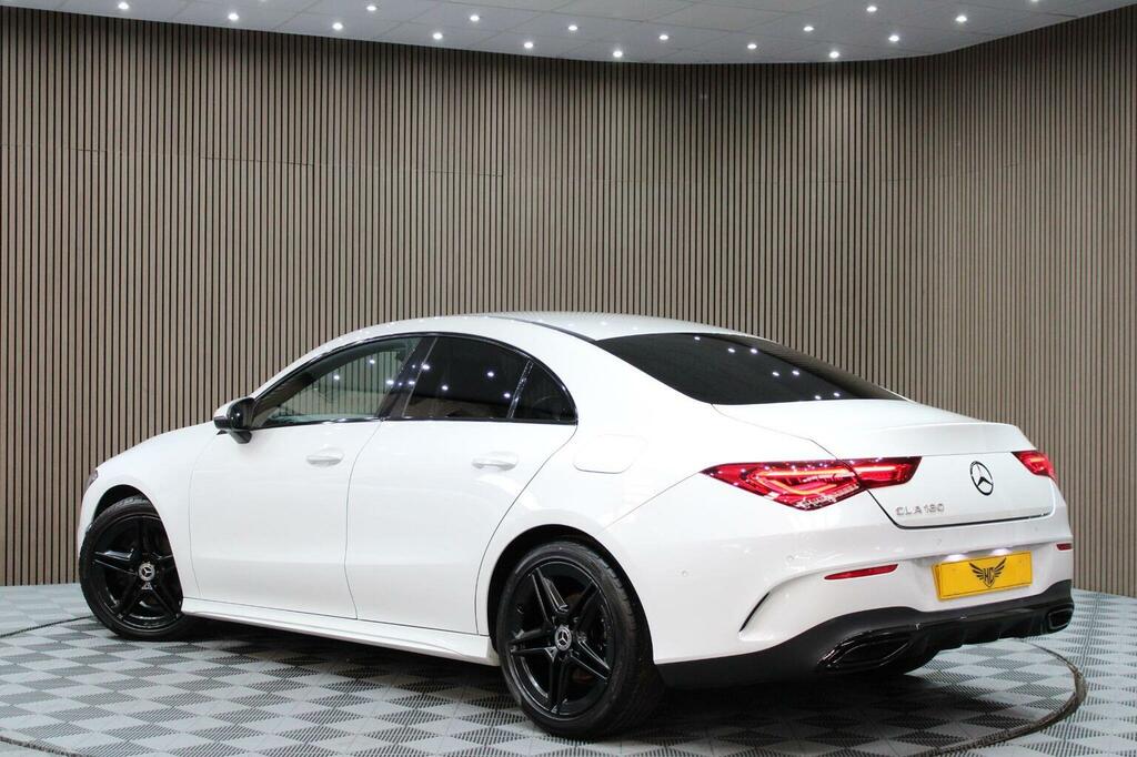 Mercedes-Benz CLA Class Saloon 1.3 Cla180 Amg Line Coupe 7G-dct Euro 6 S LL70KWS White #2