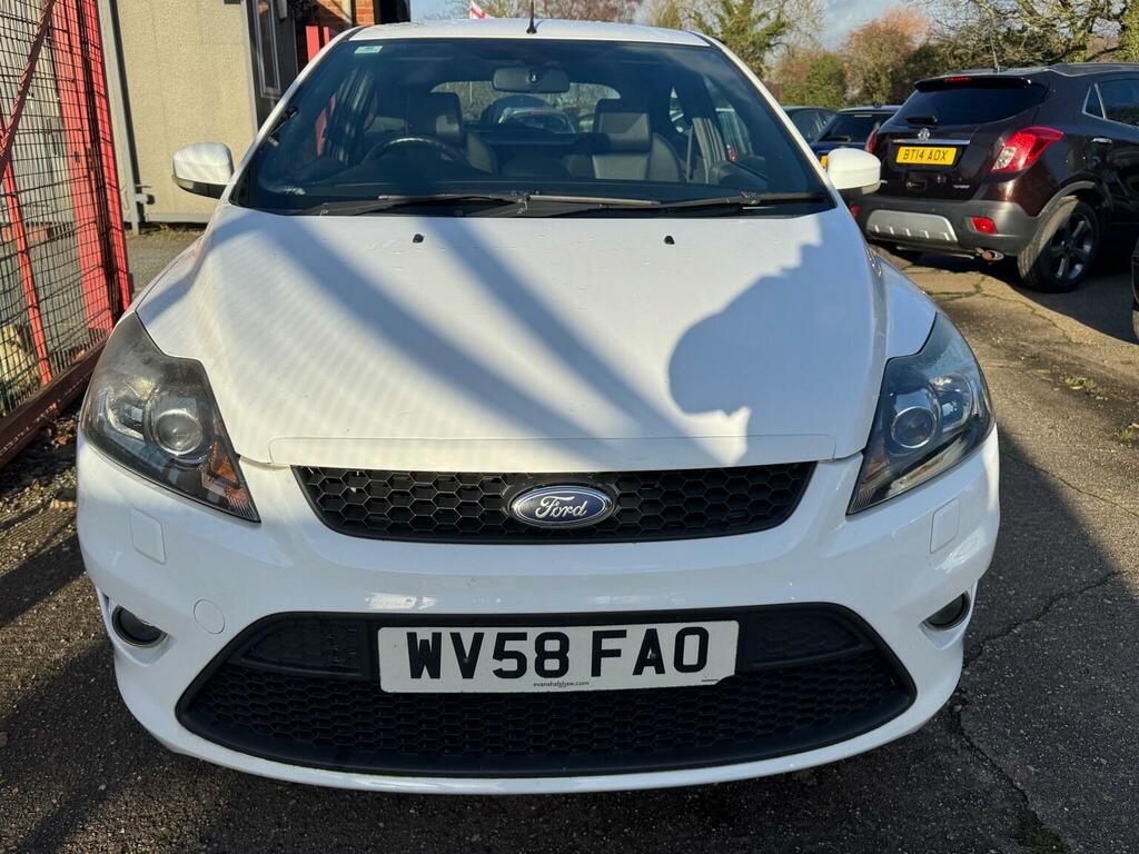 Ford Focus Hatchback 2.5 Siv St-3 200858 WV58FAO White #2