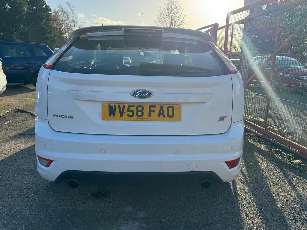 Ford Focus Hatchback 2.5 Siv St-3 200858 WV58FAO White #3