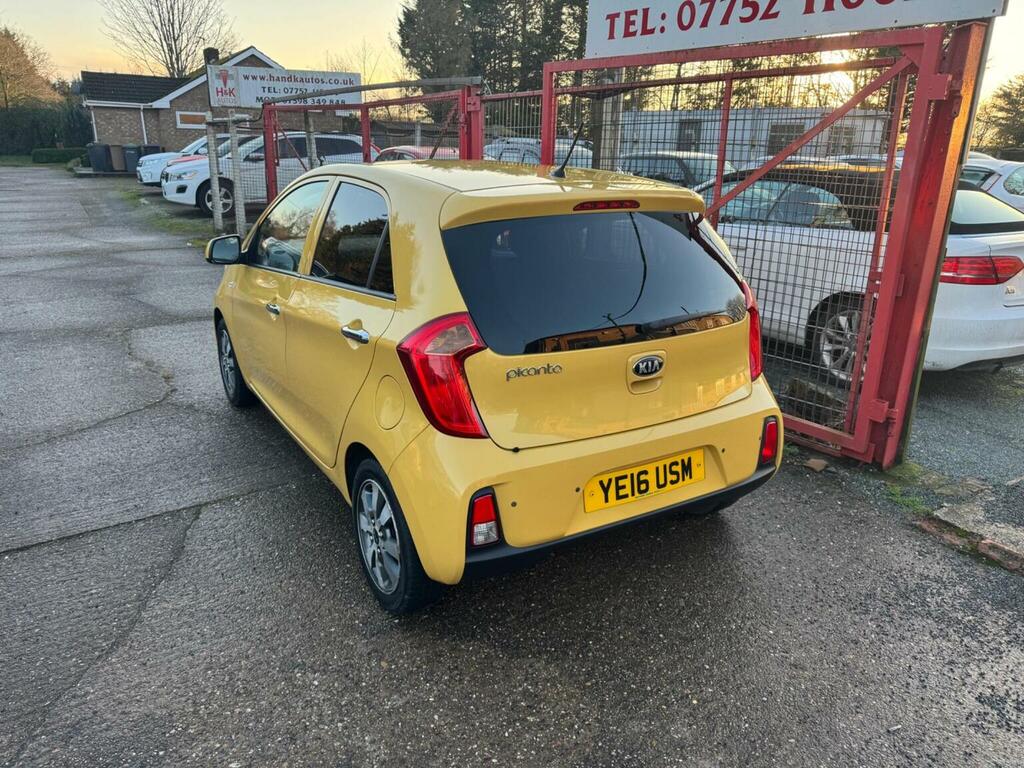 Kia Picanto Hatchback 1.0 Sr7 Euro 5 201616 YE16USM Yellow #4
