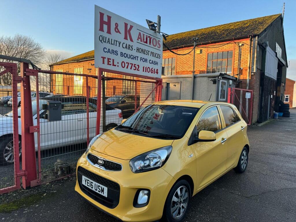 Kia Picanto Hatchback 1.0 Sr7 Euro 5 201616 Yellow