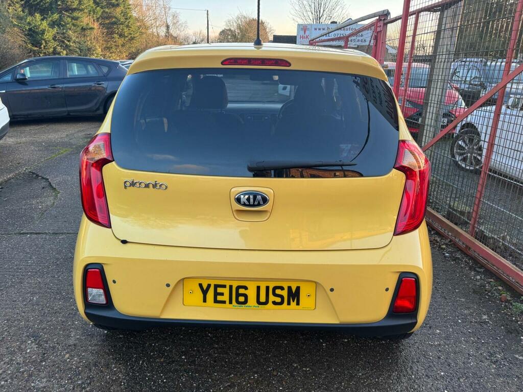 Kia Picanto Hatchback 1.0 Sr7 Euro 5 201616 YE16USM Yellow #5
