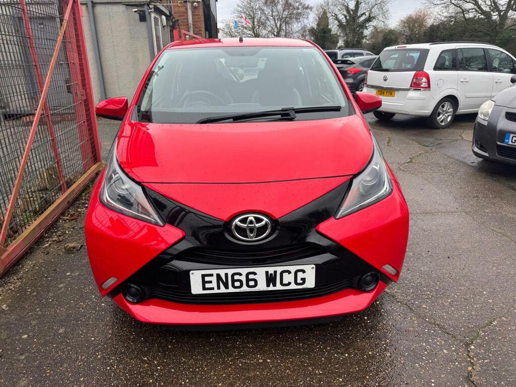 Toyota Aygo Hatchback 1.0 Vvt-i X-play Euro 5 Euro 5 2017 EN66WCG Red #6
