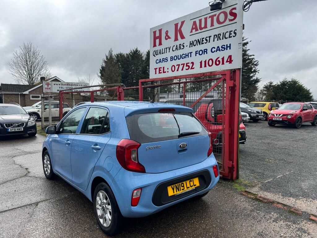 Kia Picanto Hatchback 1.25 2 Euro 6 201919 YN19LCL Blue #4
