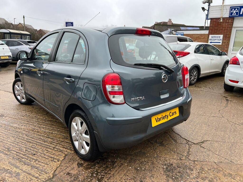 Nissan Micra Acenta Cvt Grey #5