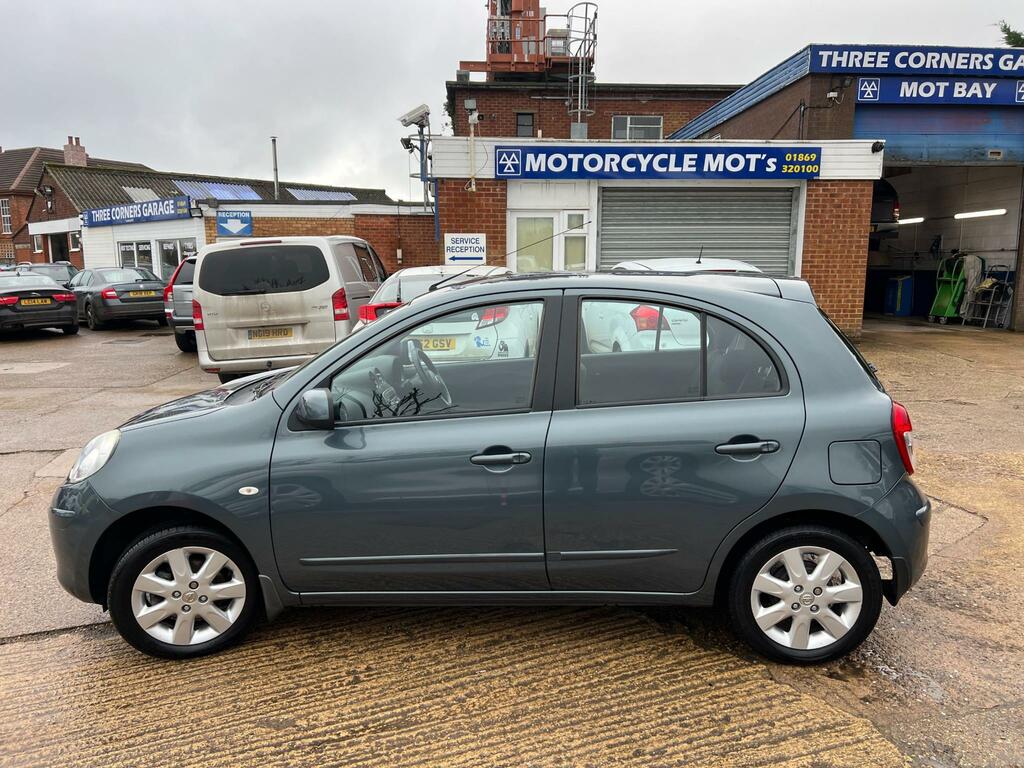 Nissan Micra Acenta Cvt Grey #4