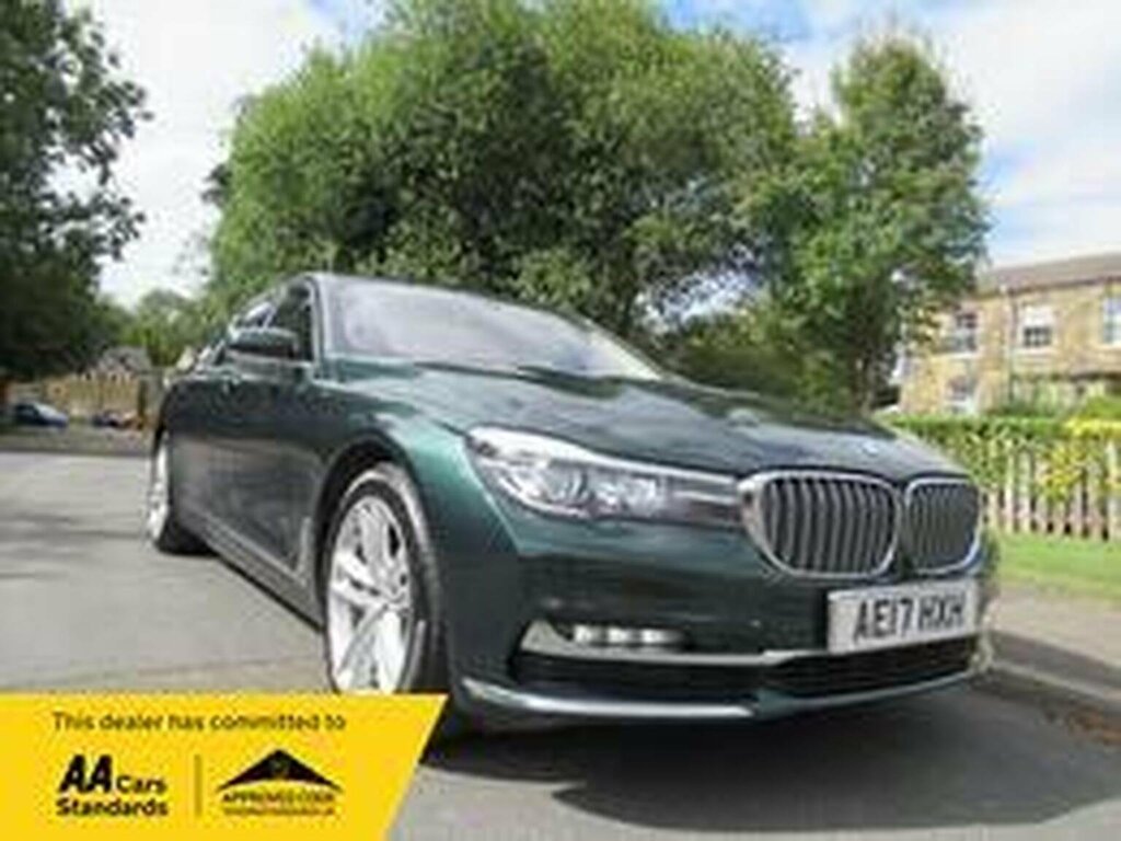 BMW 7 Series Saloon 3.0 740Li Exclusive Euro 6 Ss Green