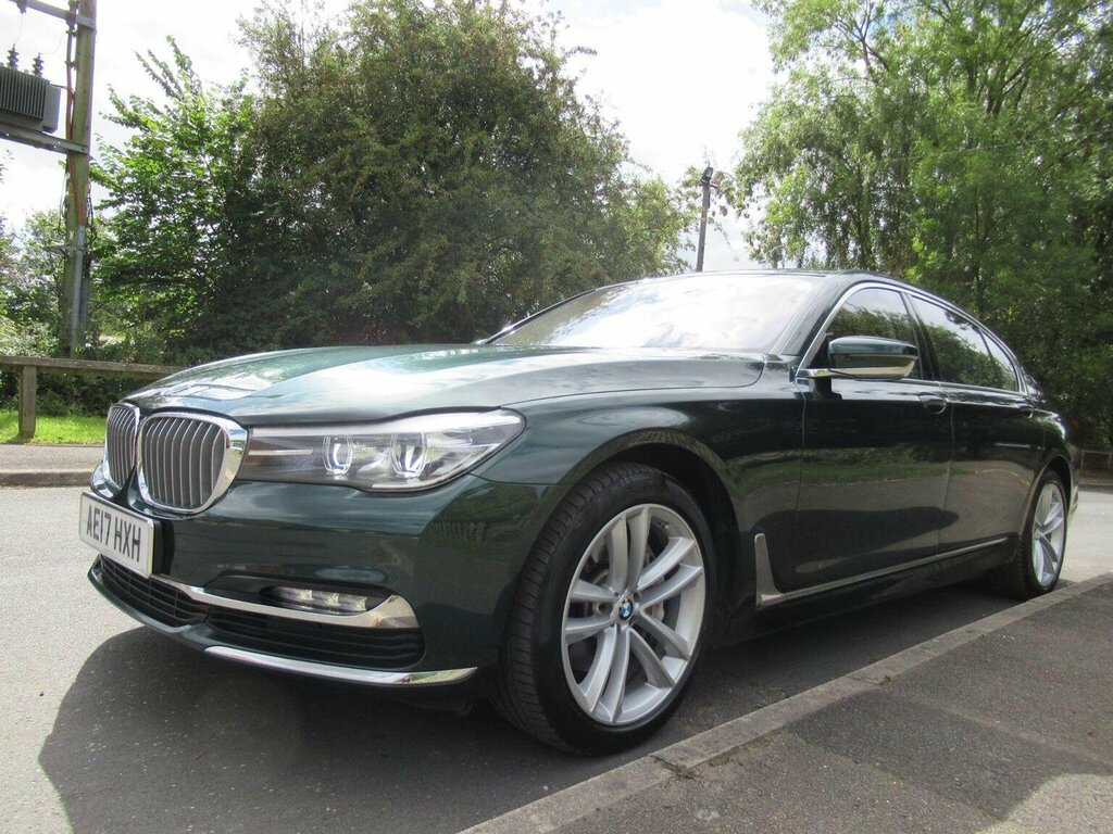 BMW 7 Series Saloon 3.0 740Li Exclusive Euro 6 Ss Green #6