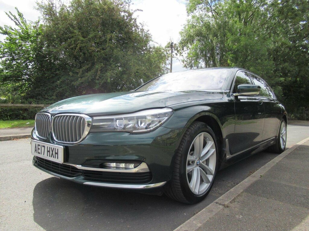 BMW 7 Series Saloon 3.0 740Li Exclusive Euro 6 Ss AE17HXH Green #6