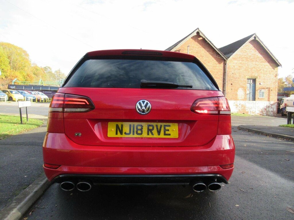Volkswagen Golf Estate 2.0 Tsi R Dsg 4Motion Euro 6 Ss 201 NJ18RVE Red #5