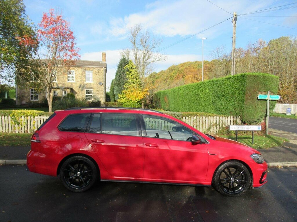 Volkswagen Golf Estate 2.0 Tsi R Dsg 4Motion Euro 6 Ss 201 NJ18RVE Red #3