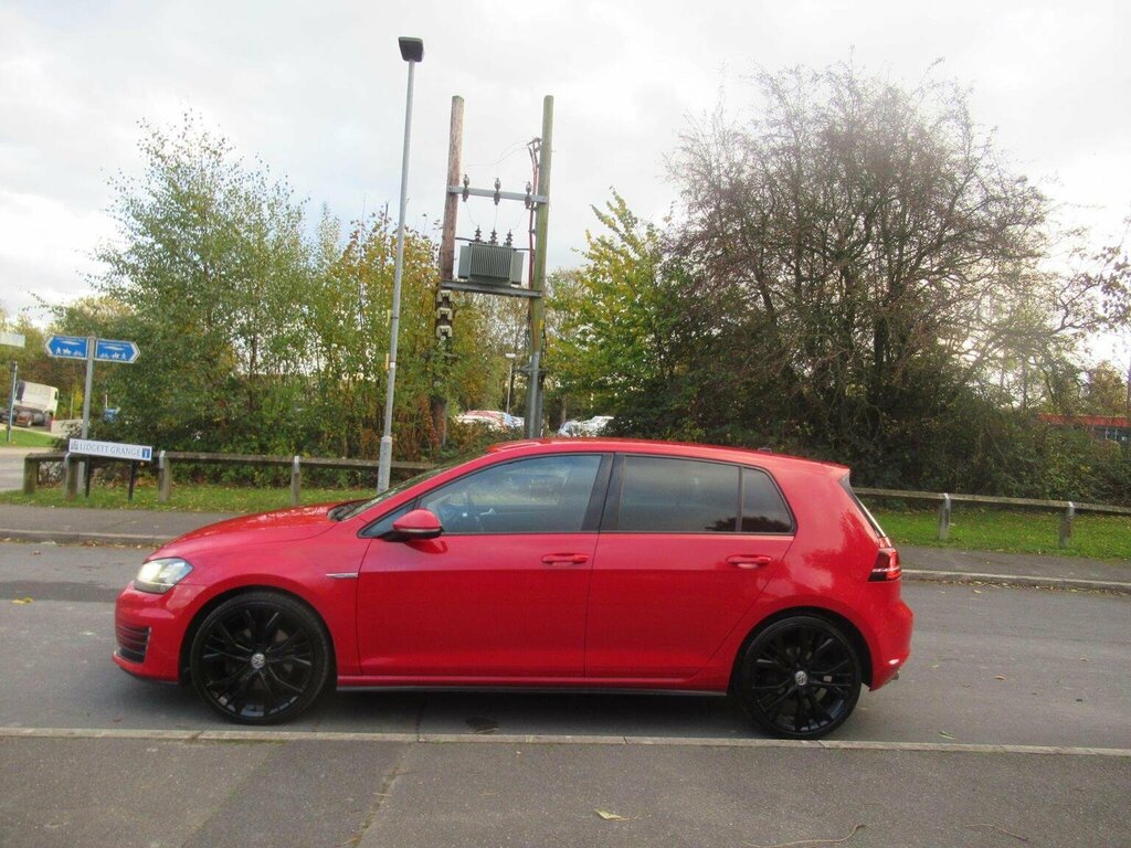 Volkswagen Golf Hatchback 2.0 Tdi Bluemotion Tech Gtd Euro 6 Ss CX16NKA Red #6