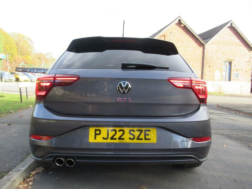 Volkswagen Polo Hatchback 2.0 Tsi Gti Dsg Euro 6 Ss 20222 PJ22SZE Grey #5