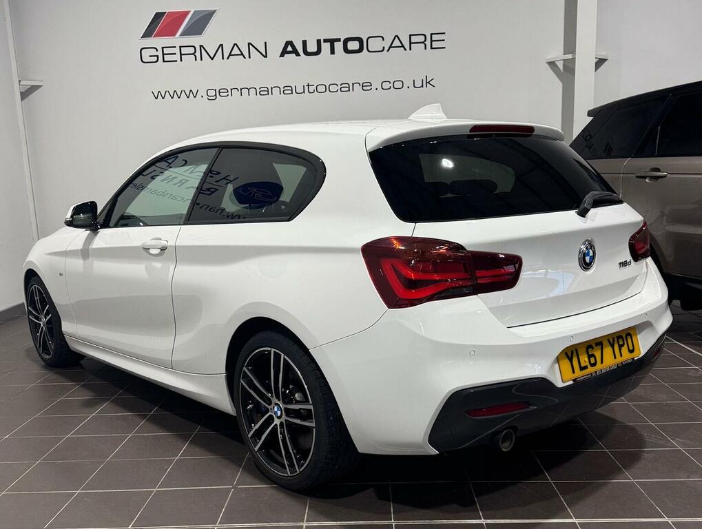 BMW 1 Series Hatchback 2.0 118D M Sport Shadow Edition Eur White #4