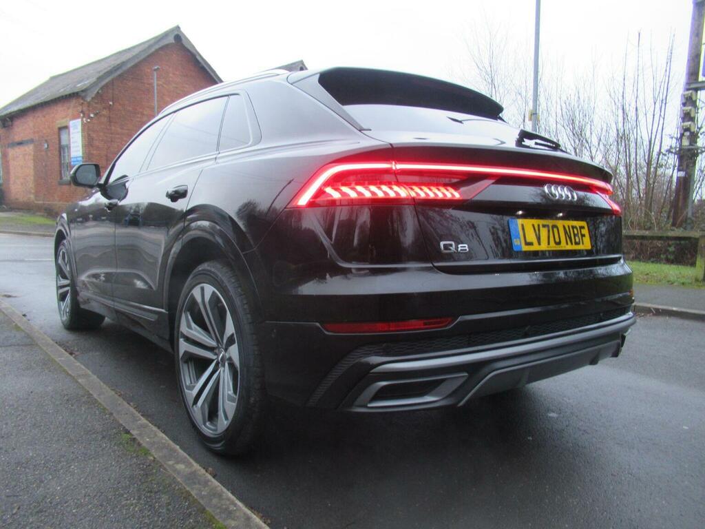 Audi Q8 Suv 3.0 Tdi V6 50 S Line Tiptronic Quattro Euro 6 LV70NBF Black #6
