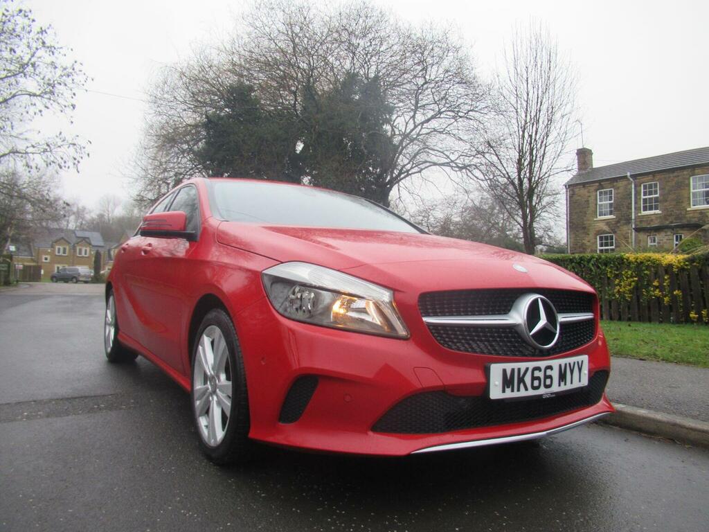 Mercedes-Benz A Class Hatchback 1.6 A180 Sport Executive Euro 6 Ss Red