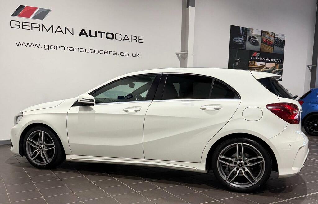 Mercedes-Benz A Class Hatchback 1.6 A180 Amg Line Premium Plus Euro 6 GD16XXW White #5