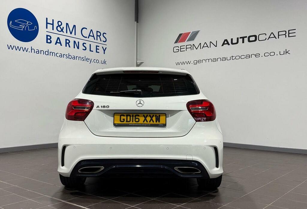 Mercedes-Benz A Class Hatchback 1.6 A180 Amg Line Premium Plus Euro 6 GD16XXW White #6