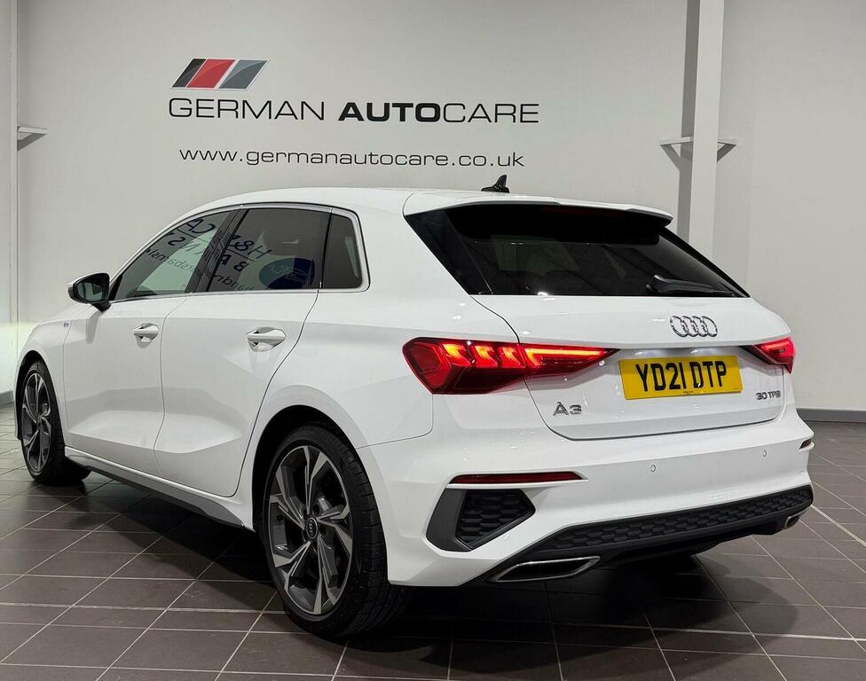 Audi A3 Hatchback 1.0 Tfsi 30 S Line Sportback S Tronic Eu YD21DTP White #4