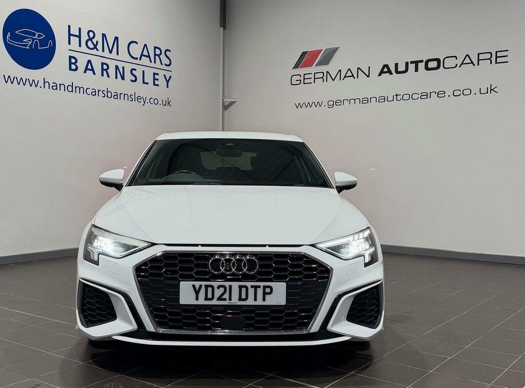 Audi A3 Hatchback 1.0 Tfsi 30 S Line Sportback S Tronic Eu YD21DTP White #2