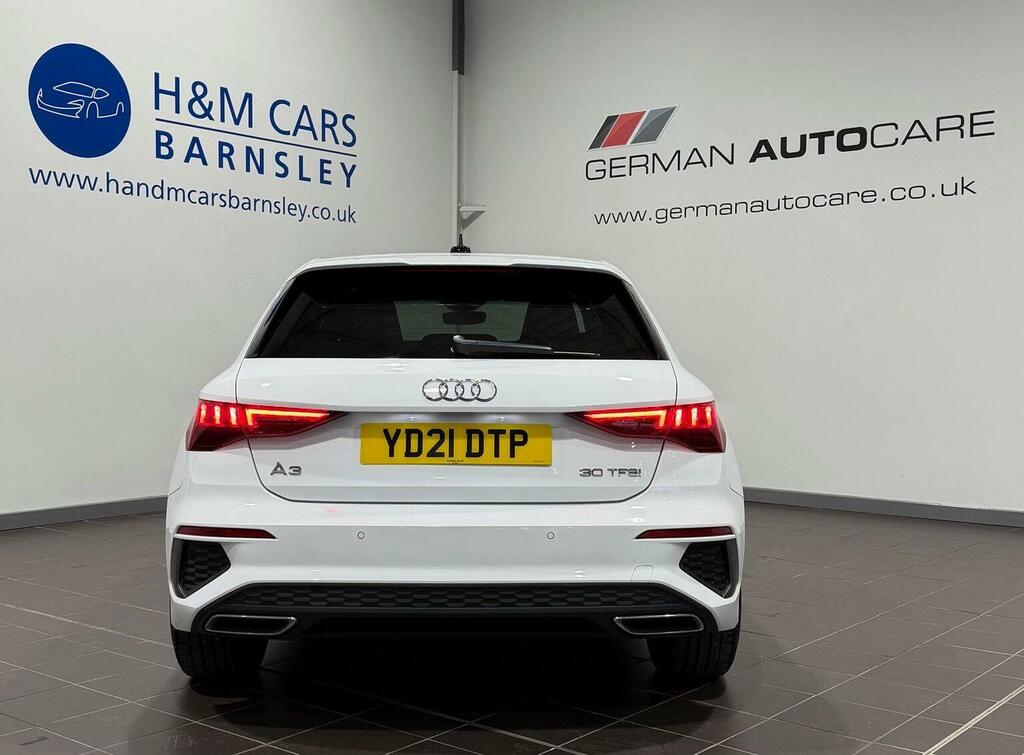 Audi A3 Hatchback 1.0 Tfsi 30 S Line Sportback S Tronic Eu YD21DTP White #6