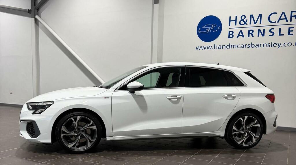 Audi A3 Hatchback 1.0 Tfsi 30 S Line Sportback S Tronic Eu YD21DTP White #5