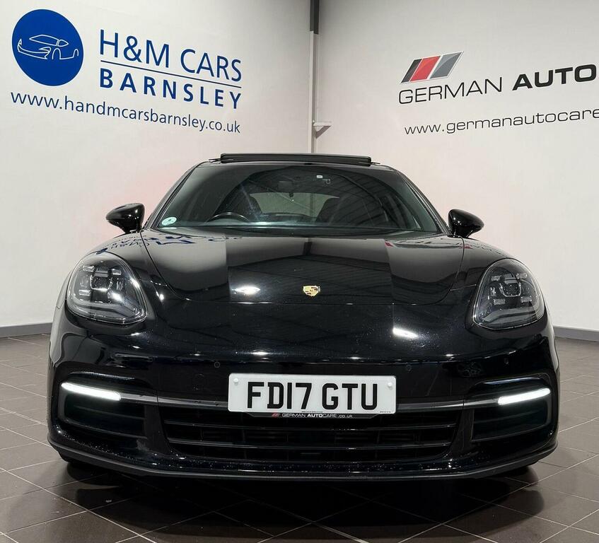 Porsche Panamera Hatchback 3.0 V6 Saloon Pdk Euro 6 Ss 2017 FD17GTU Black #2