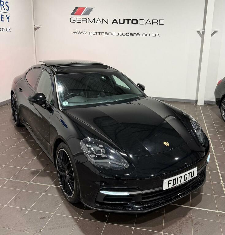 Porsche Panamera Hatchback 3.0 V6 Saloon Pdk Euro 6 Ss 2017 FD17GTU Black #5