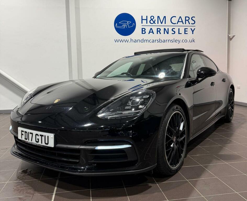 Porsche Panamera Hatchback 3.0 V6 Saloon Pdk Euro 6 Ss 2017 FD17GTU Black #3