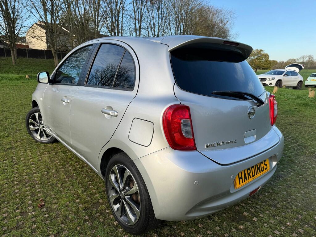 Nissan Micra 1.2 N-tec Cvt Euro 6 Silver #4